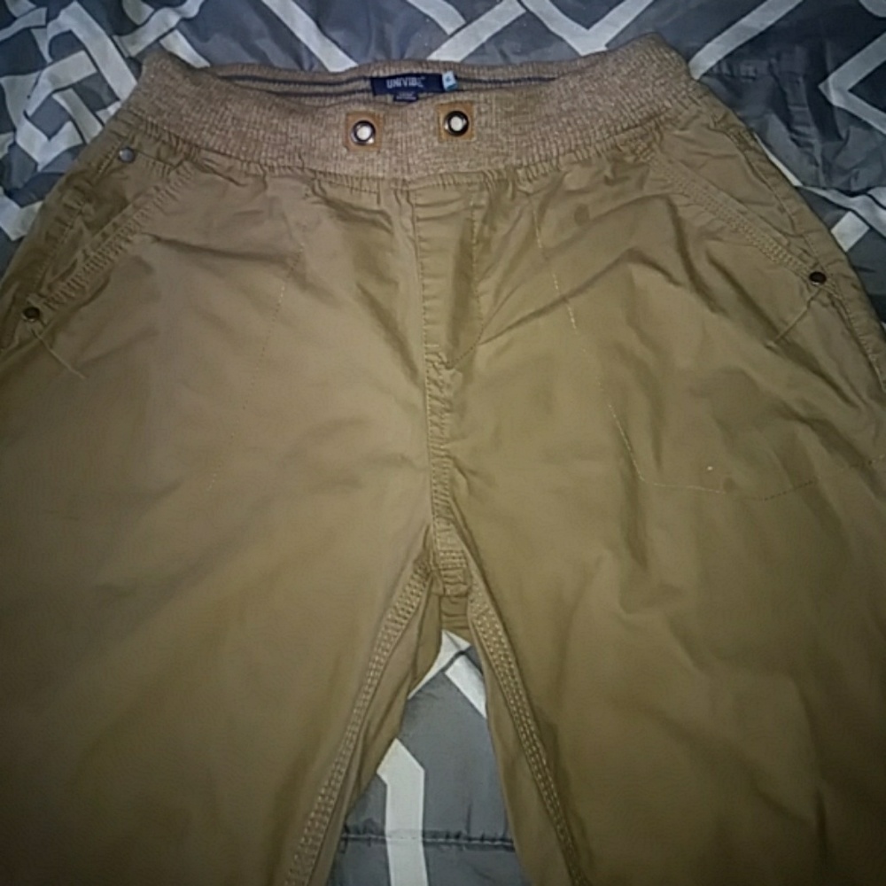 Kaki Boys Long Pants